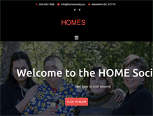 Tablet Screenshot of homesociety.com